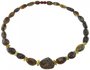 Beads made of amber stones